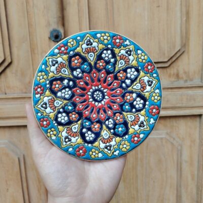 سرویس چای‌خوری چینی گلدار (۳ تکه)